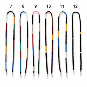 Pick Color! Guatemalan Artisan Woven Eyeglass Holders - Guatemala-Apparel-Claudia (Topaca - GU)-Style 7-Lumily MZ Fair Trade Nena & Co Hiptipico Novica Lucia's World emporium