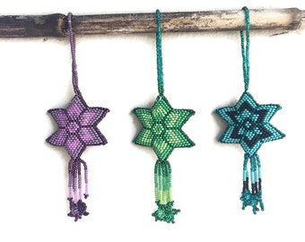 Star Seed Bead Ethically Made Ornament