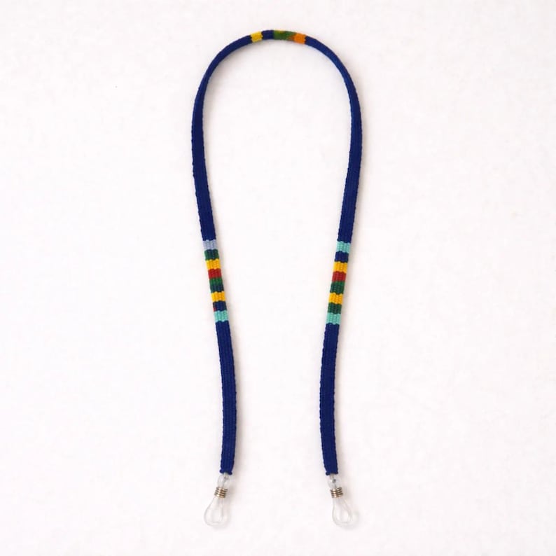 Pick Color! Guatemalan Artisan Woven Eyeglass Holders - Guatemala-Apparel-Claudia (Topaca - GU)-Blue-Lumily MZ Fair Trade Nena & Co Hiptipico Novica Lucia's World emporium