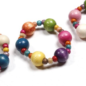 Boho Handmade Bead Bracelets 3 Pieces Thailand image 4