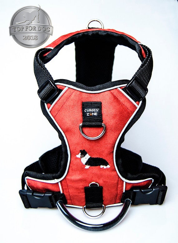 f.ex. Dog harness wide chest size M Pet Harnesses & Backpacks Pet Collars & Leashes