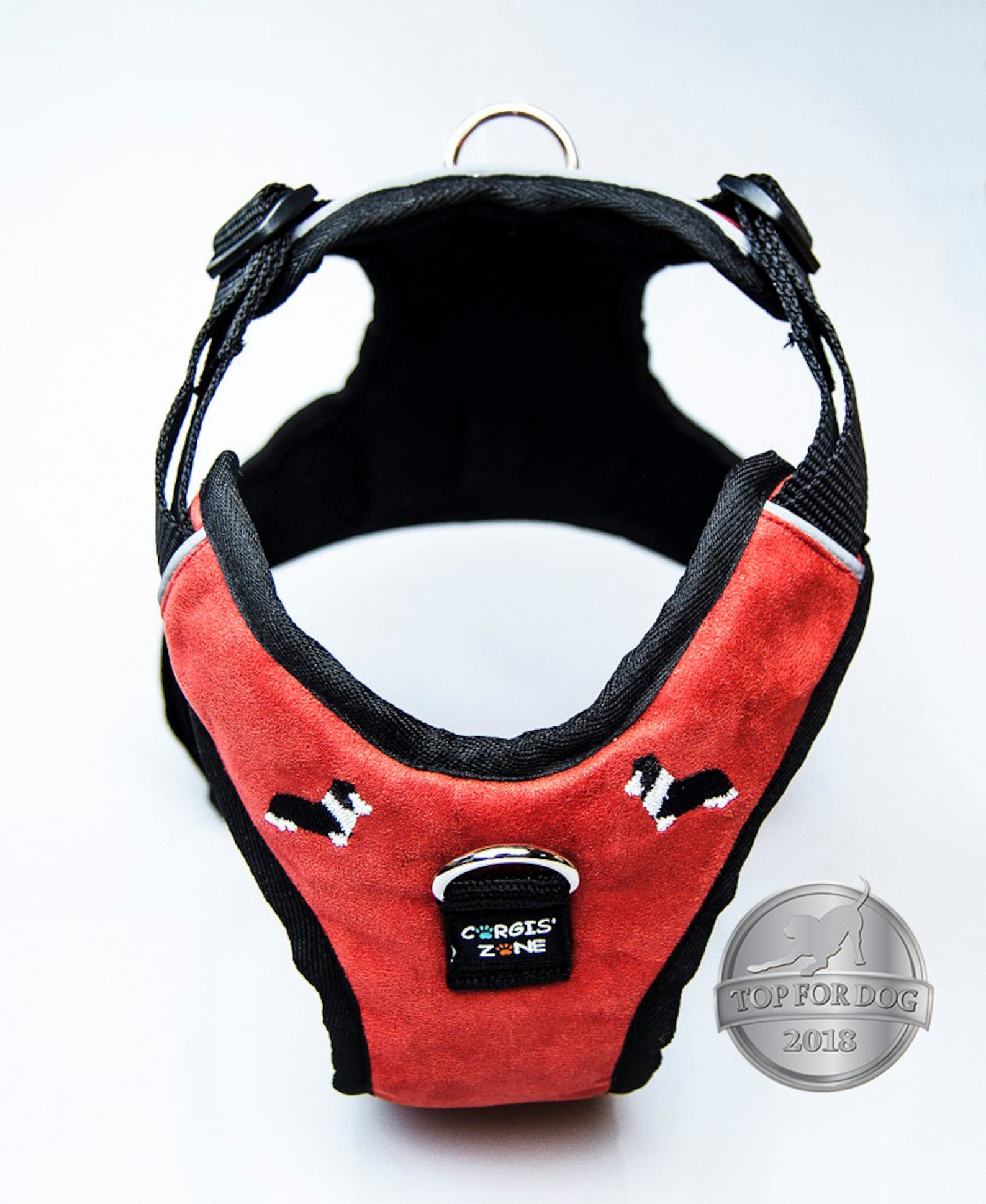 Dog Harness Wide Chest Size M f.ex. With Embroidery Etsy