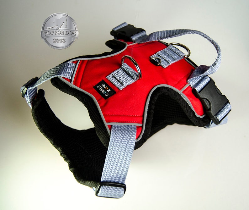 Dog Harness Wide Chest Size M f.ex. Etsy
