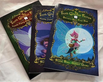 Children's Chapter Book Set: Tooth Collector Fairies Series, Books 1,2,3 & 4