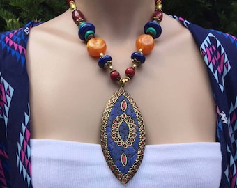 Handcrafted Beaded Necklace
