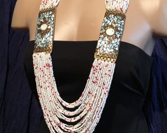 Handcrafted Beaded Necklace