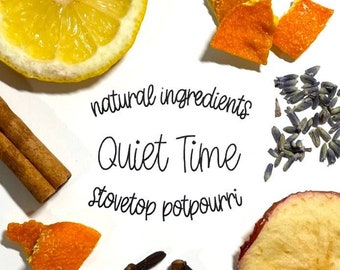 Quiet Time Stovetop Potpourri, Quiet Time Simmer Pot, Lavender Fruit Potpourri, Stovetop Potpourri, Lavender Potpourri, Air Freshener