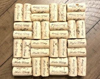 Wine Cork Trivet, Cork Trivet, Trivet, Hot Pad, Hot Plate, Wine Lovers Gift, Wine Club Gift, Kitchen Trivet, Pot Holder, Upcycled Wine Corks