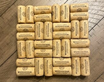 Wine Cork Trivet, Cork Trivet, Trivet, Hot Pad, Hot Plate, Wine Lovers Gift, Wine Club Gift, Kitchen Trivet, Pot Holder, Upcycled Wine Corks