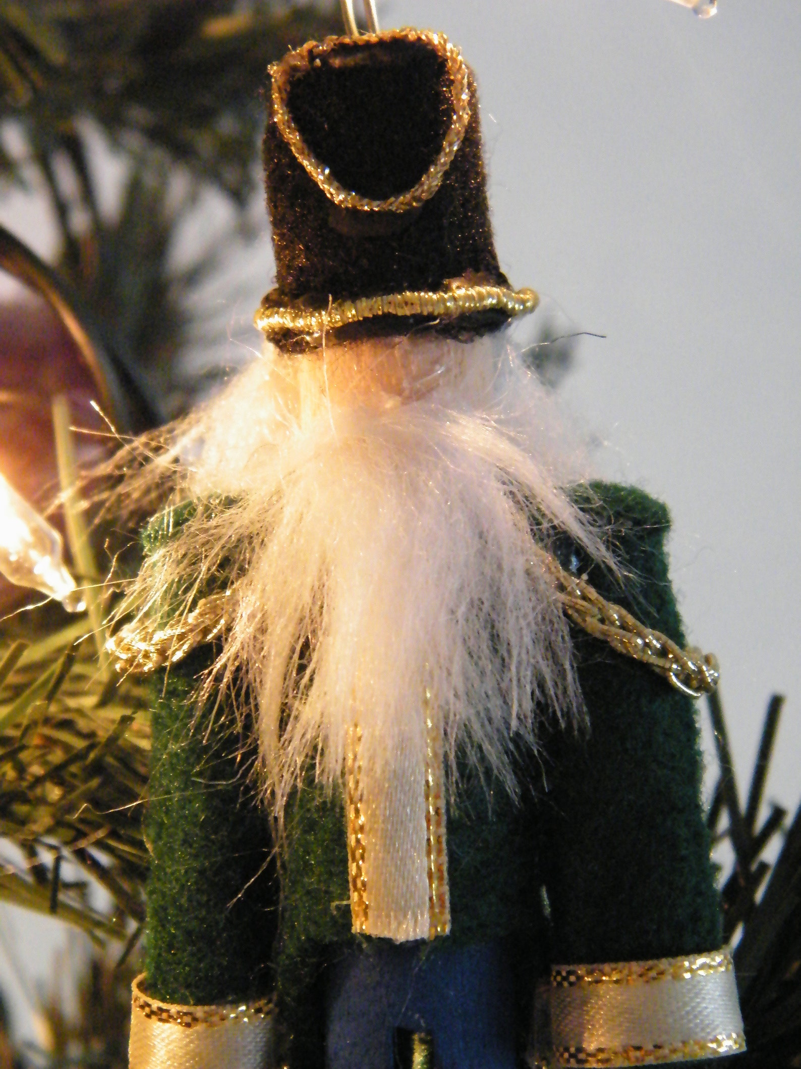 Set of 2 Clothespin Nutcracker Ornaments Clothespeg Etsy UK