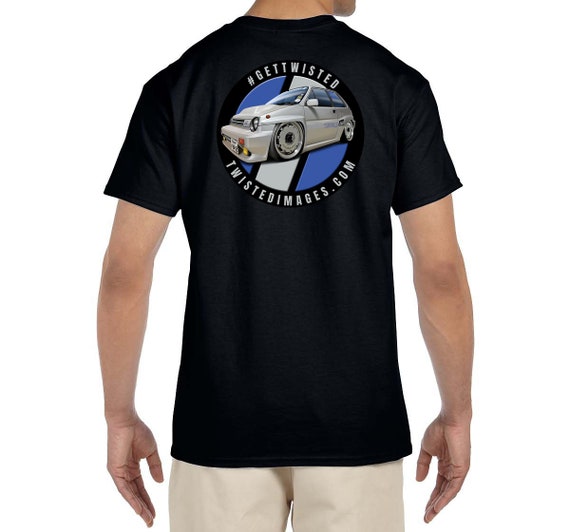 Buy Honda City Turbo II Tshirt Black Online in India