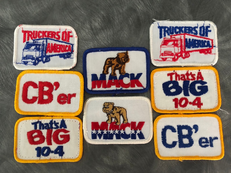 70s Trucker Patches image 1