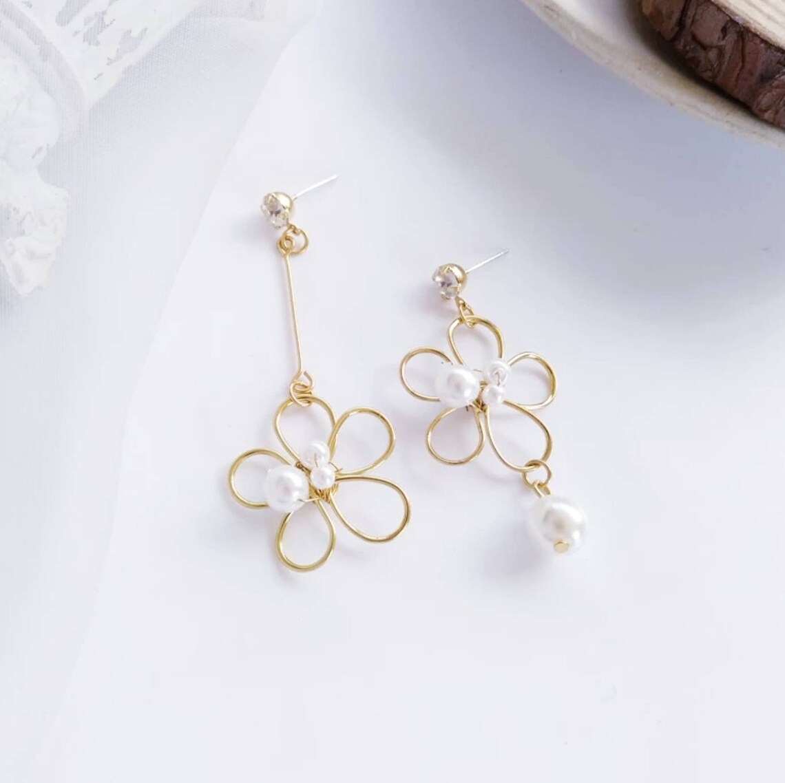 Super cute Korean style earrings Short and Long style Trendy Etsy