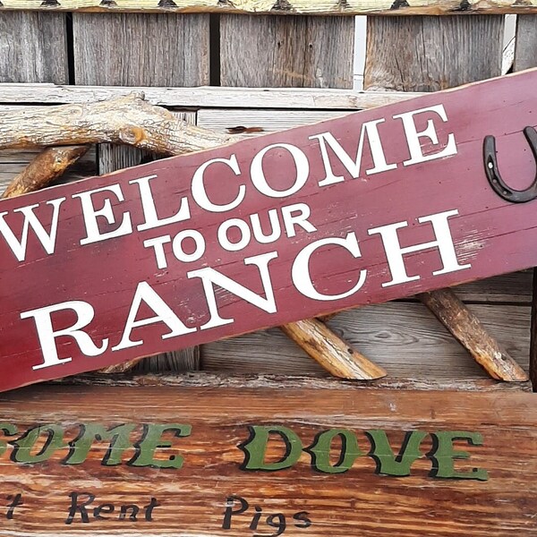 Rustic Bunk House Signs - Etsy