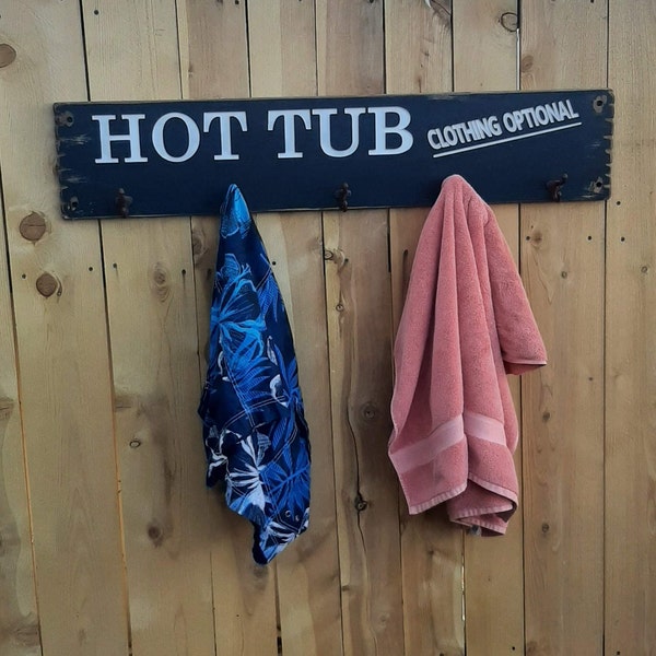 Hot Tub Towel Hooks Etsy