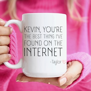 You&#39;re The Best Thing I&#39;ve  Ever Found On The Internet Mug, Boyfriend Valentines Gift for Him, Funny Gift for Him, Husband Anniversary Gift