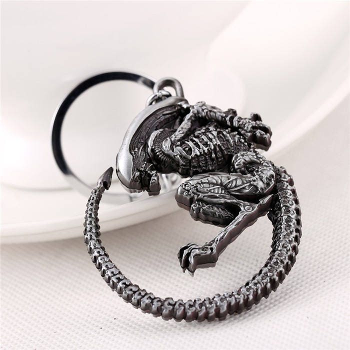 Aliens Xenomorph Keychain Inspired Keychain Etsy