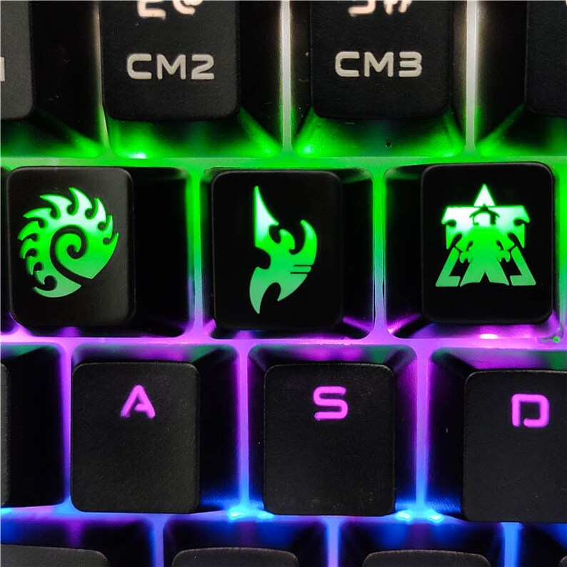 Starcraft Zerg Terran Protoss Game Caps for Mechanical Etsy