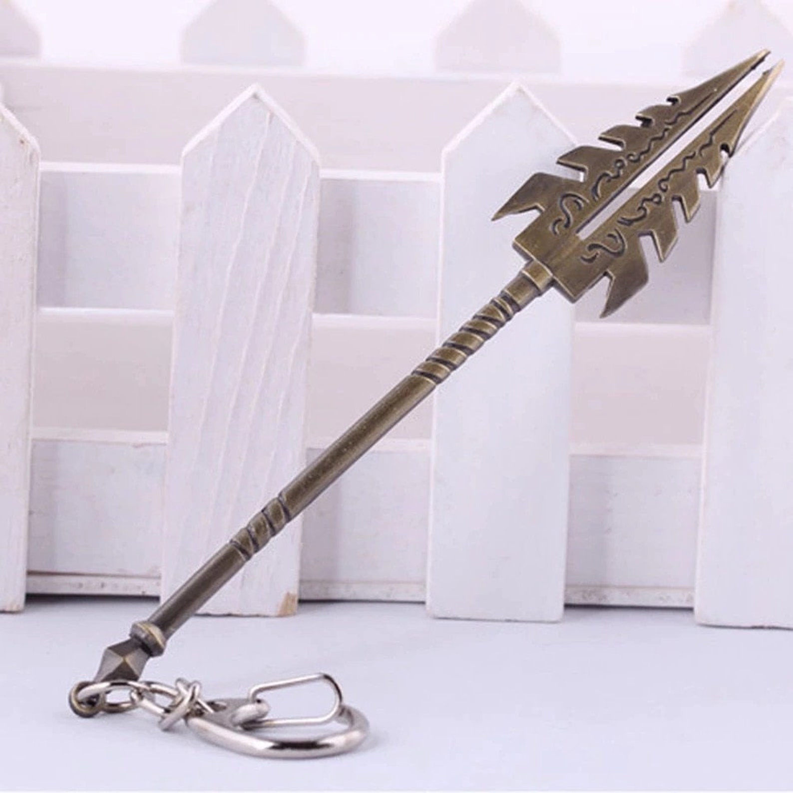 League of Legends Xin Zhao Inspired Keychain Etsy