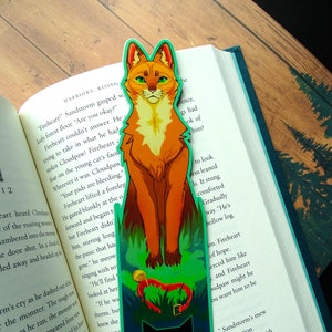 War Cats Bookmark - Firestar, Thunderclan