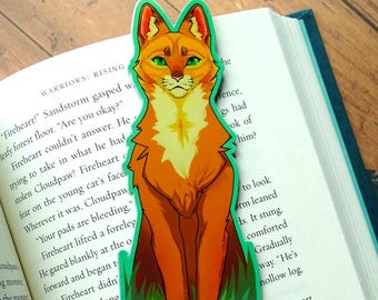 War Cats Bookmark - Firestar, Thunderclan