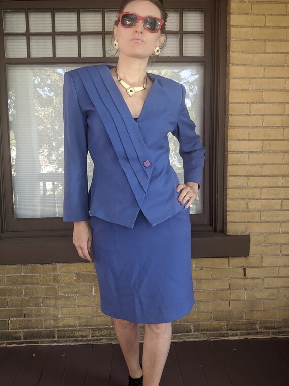 Vintage 80s Morgan Miller 9-5 Power Suit