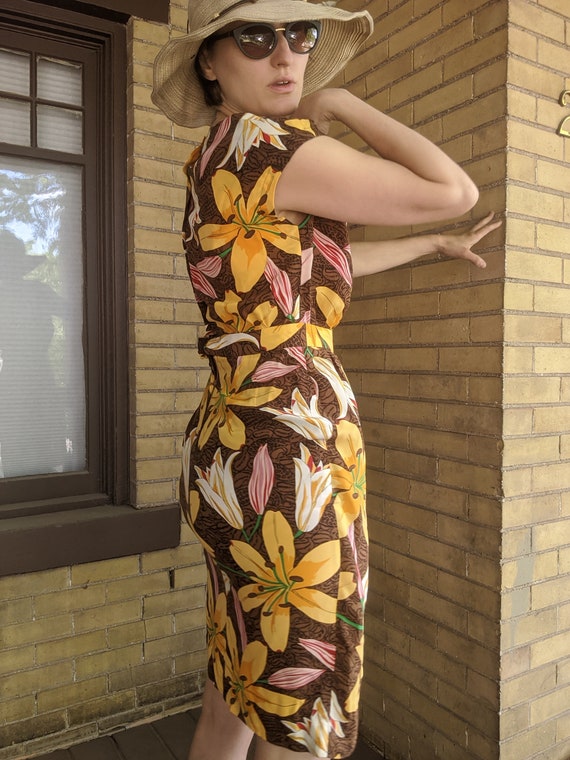 Vintage 80's Nipon Boutique Silk Tropical Hawaiia… - image 4