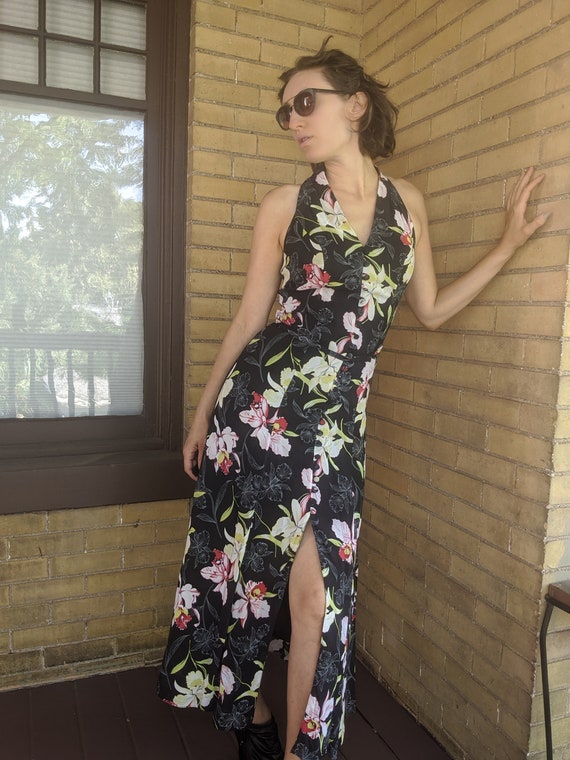 Vintage 80s Iris Summer Dress Grunge