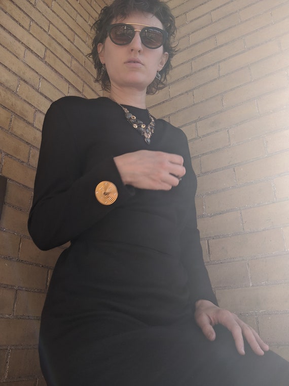 Vintage Designer Black Dress by Gianfranco Ferre - Etsy Canada