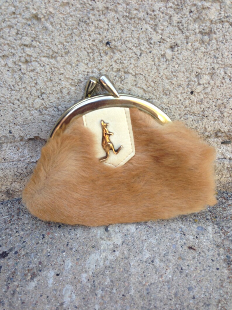Vintage Kangaroo Small Coin Purse