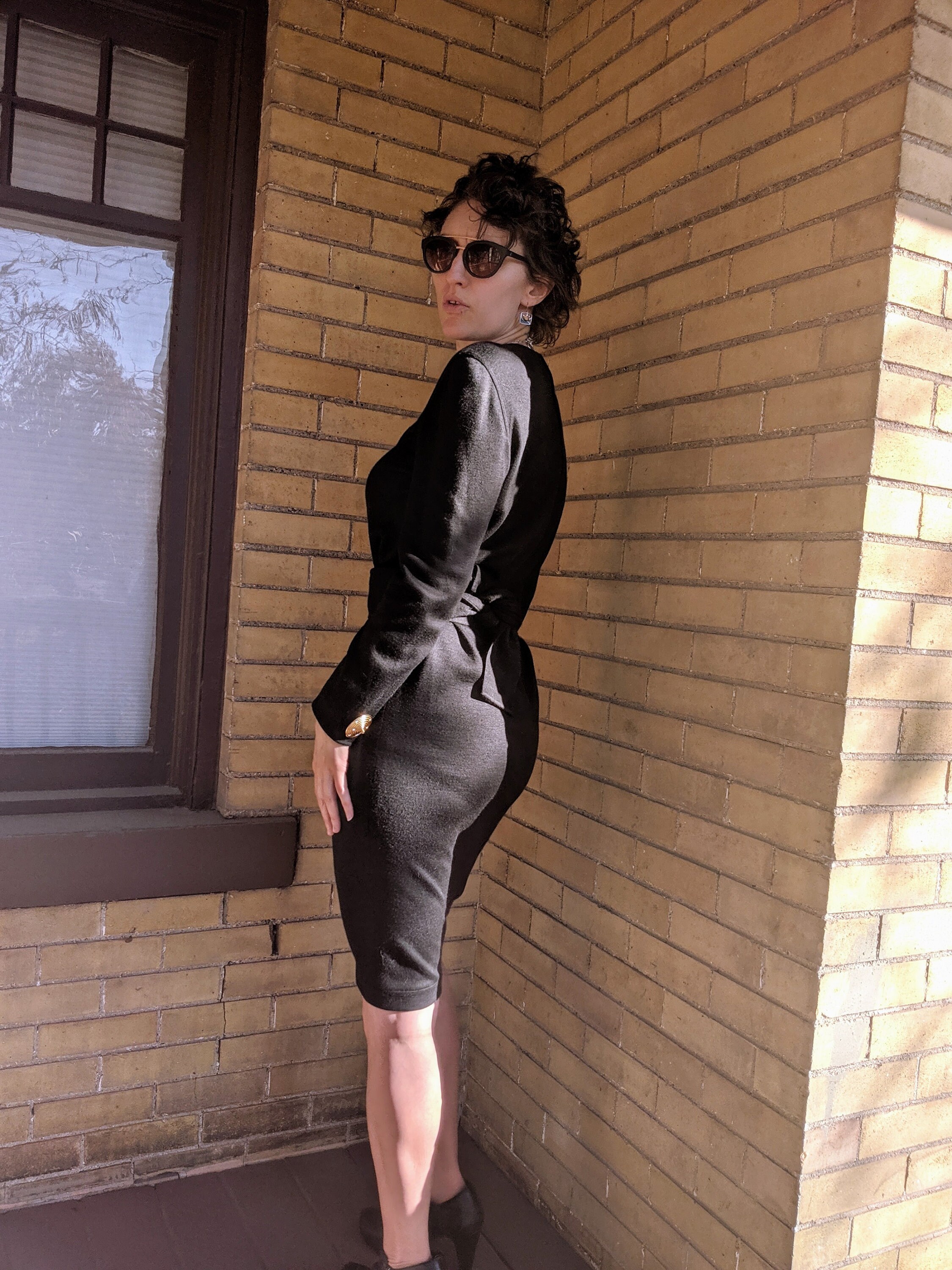 Vintage Designer Black Dress by Gianfranco Ferre - Etsy Canada