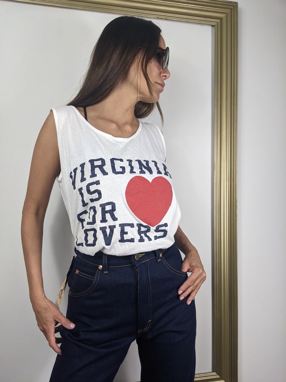 Vintage 80s Virginia is for Lovers by Fun Tees - image 1