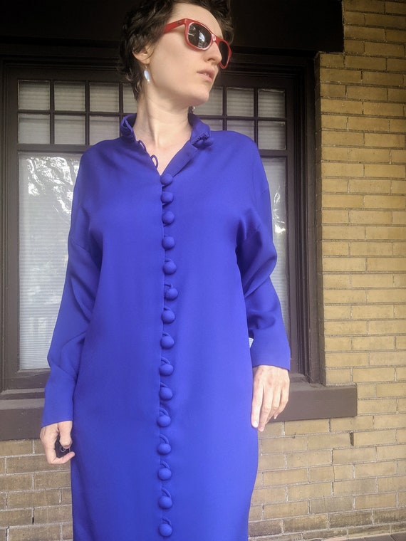 Vintage 80s Designer Arnold Scaasi Dress Rare