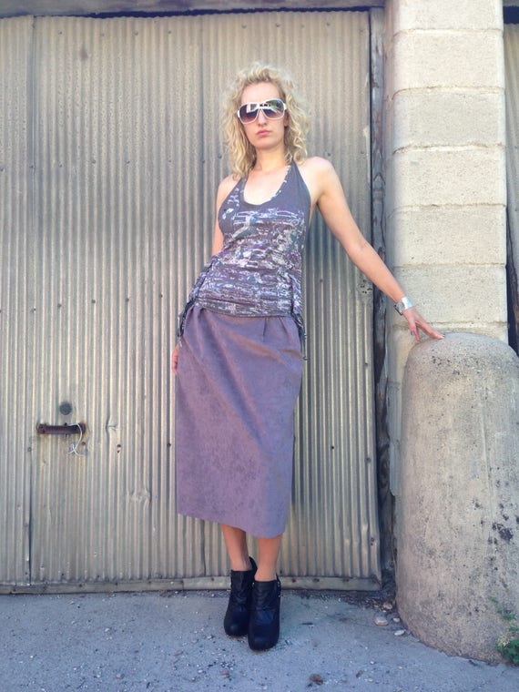 Lavender Vintage Skirt - Gem