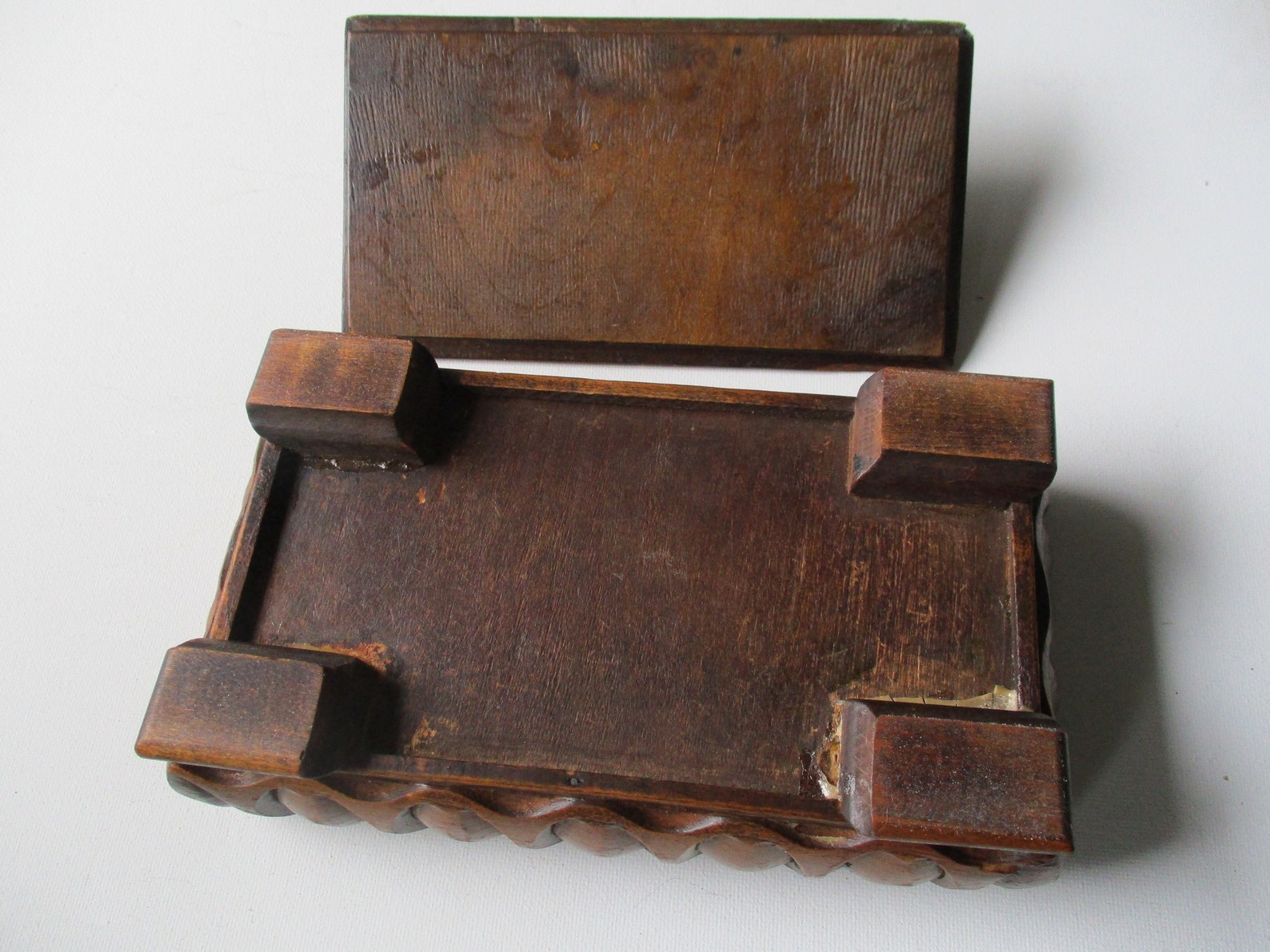 Mahogany Unfurnished Storage Box Art Deco Ca 1920 the Etsy