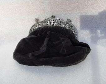 Robert Kraft Alpacka Antikväska, religiös scen, 1920.