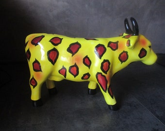 Cow Parade - dekorerad porslinsko, exceptionell skönhet.