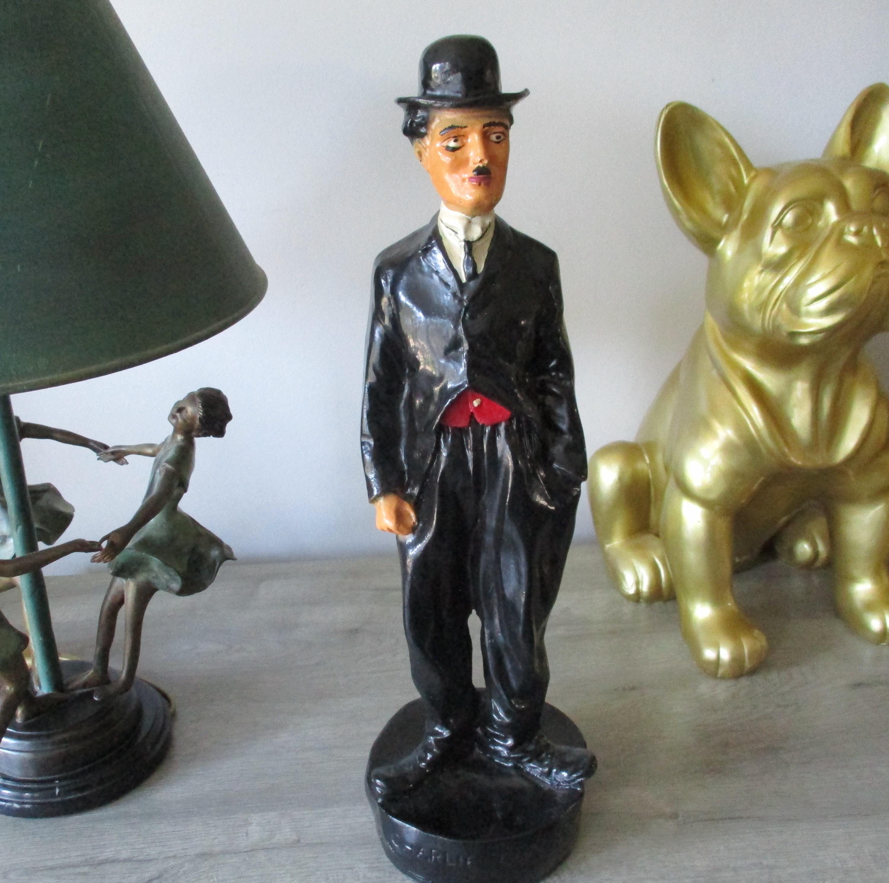 Chaplin figurine - Etsy 日本