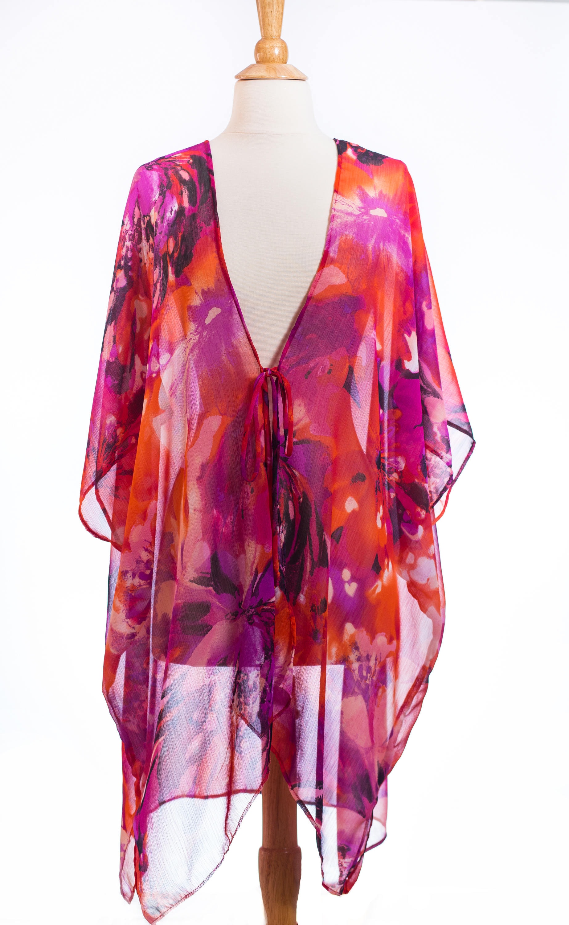 Floral kimono summer cover up classy beach look Etsy