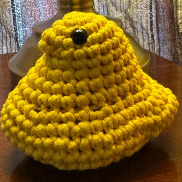 Peeps Chick Marshmallow Crochet Pattern
