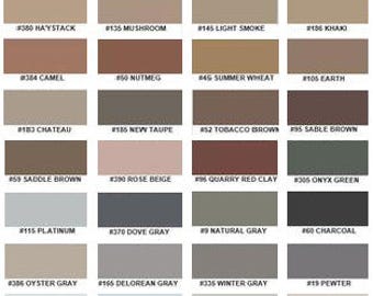 Custom Building Products Grout Chart