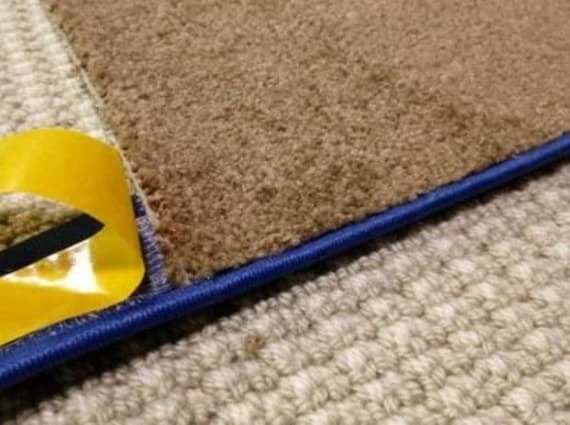 Navy Instabind Carpet Edging Tape - Bind Carpet At Home