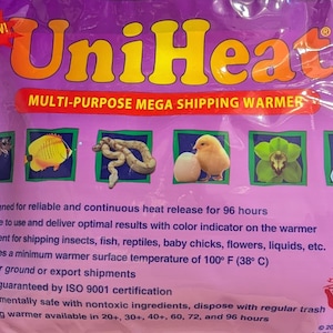 PRIORITY SHIPPING + Insulated Box + Heat/Cold Pack  for Live Plants