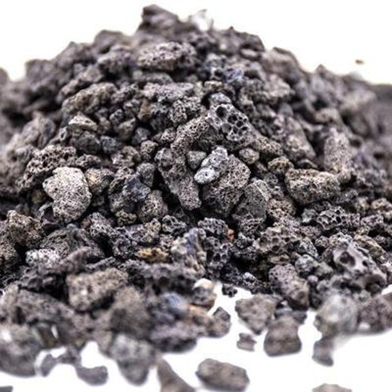 Crushed Black Lava Rock 212lb Highly Porous Plant Etsy