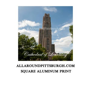 Cathedral of Learning Metal Print - various sizes