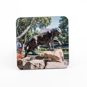 Pitt Panther Statue Coaster - Pittsburgh Coaster