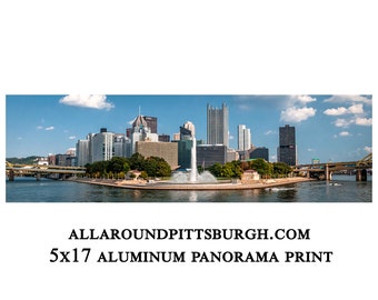 Point  Park  Panorama (View 1) - Metal Print - 5x17