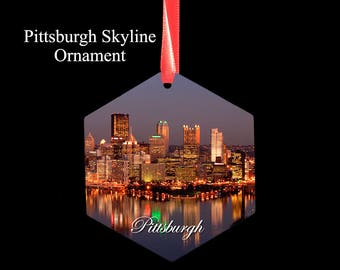 Pittsburgh Skyline Ornament