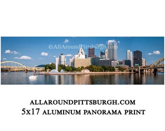 Point  Park  Panorama (View 3) - Metal Print - 5x17