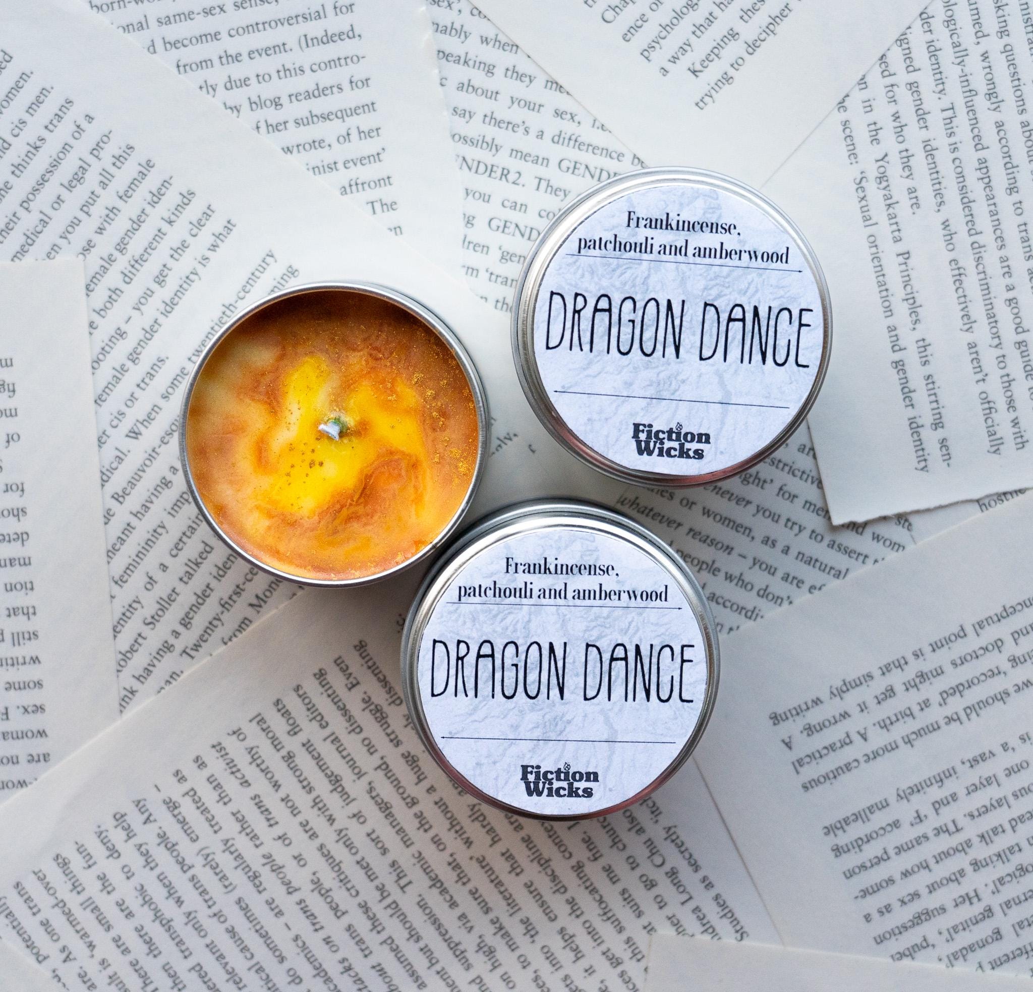 Dragon Dance | Avatar The Last Airbender inspired | vegan soy wax cruelty-free candle | HOTD GOT themed candle | fruity fragrance scent